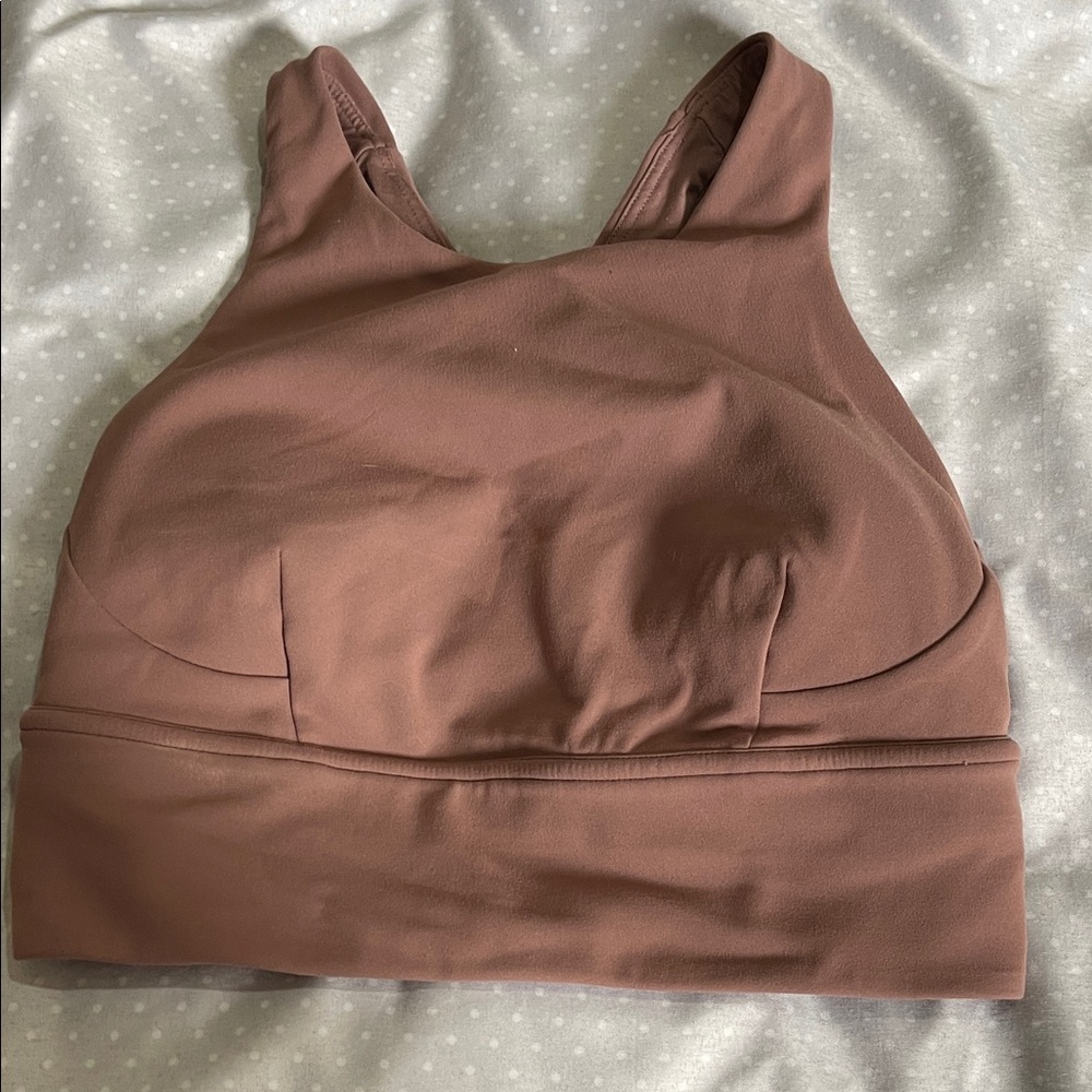 lululemon athletica Rosewood Seamless High-Neck Sports Bra